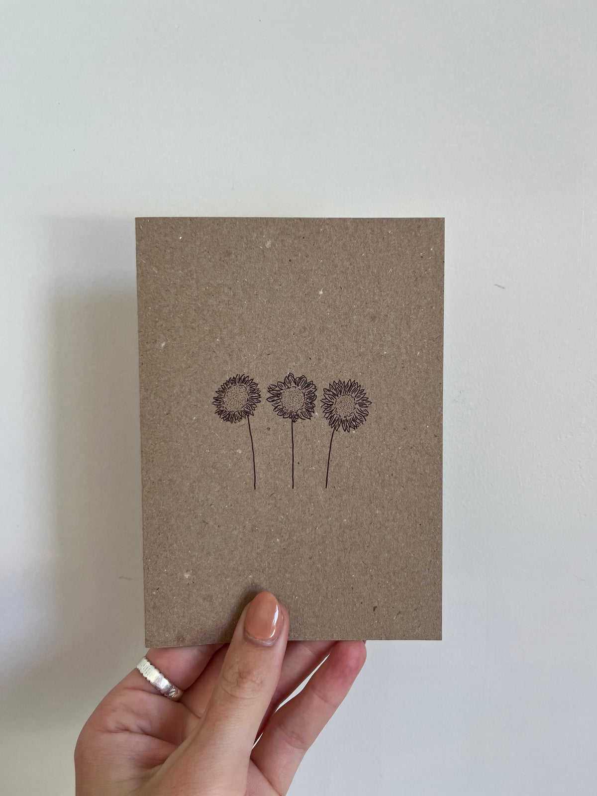 Simple Sunflowers - Greeting Card