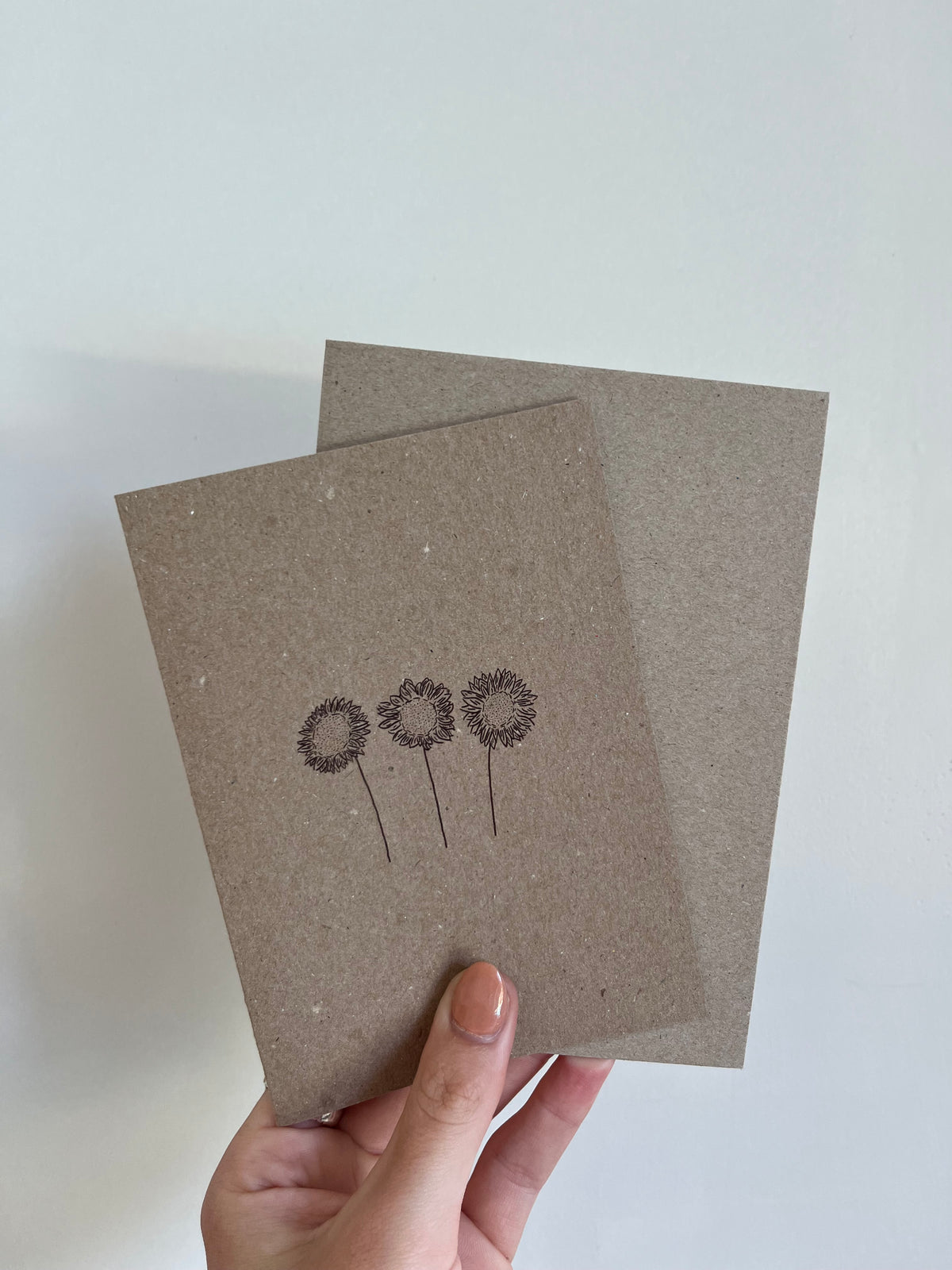 Simple Sunflowers - Greeting Card