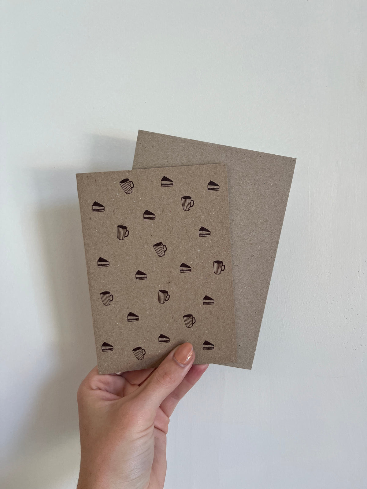 Tea and Tiered Treats - Greeting Card