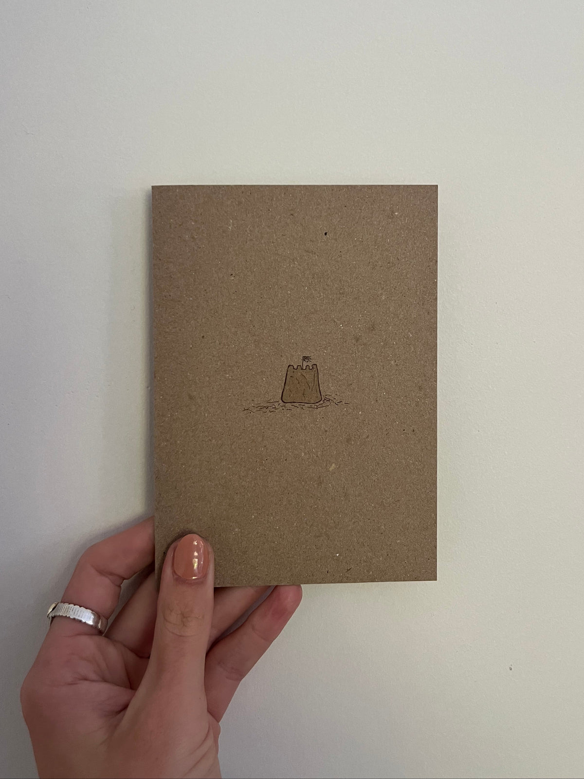 Salty Sandcastle - Greeting Card