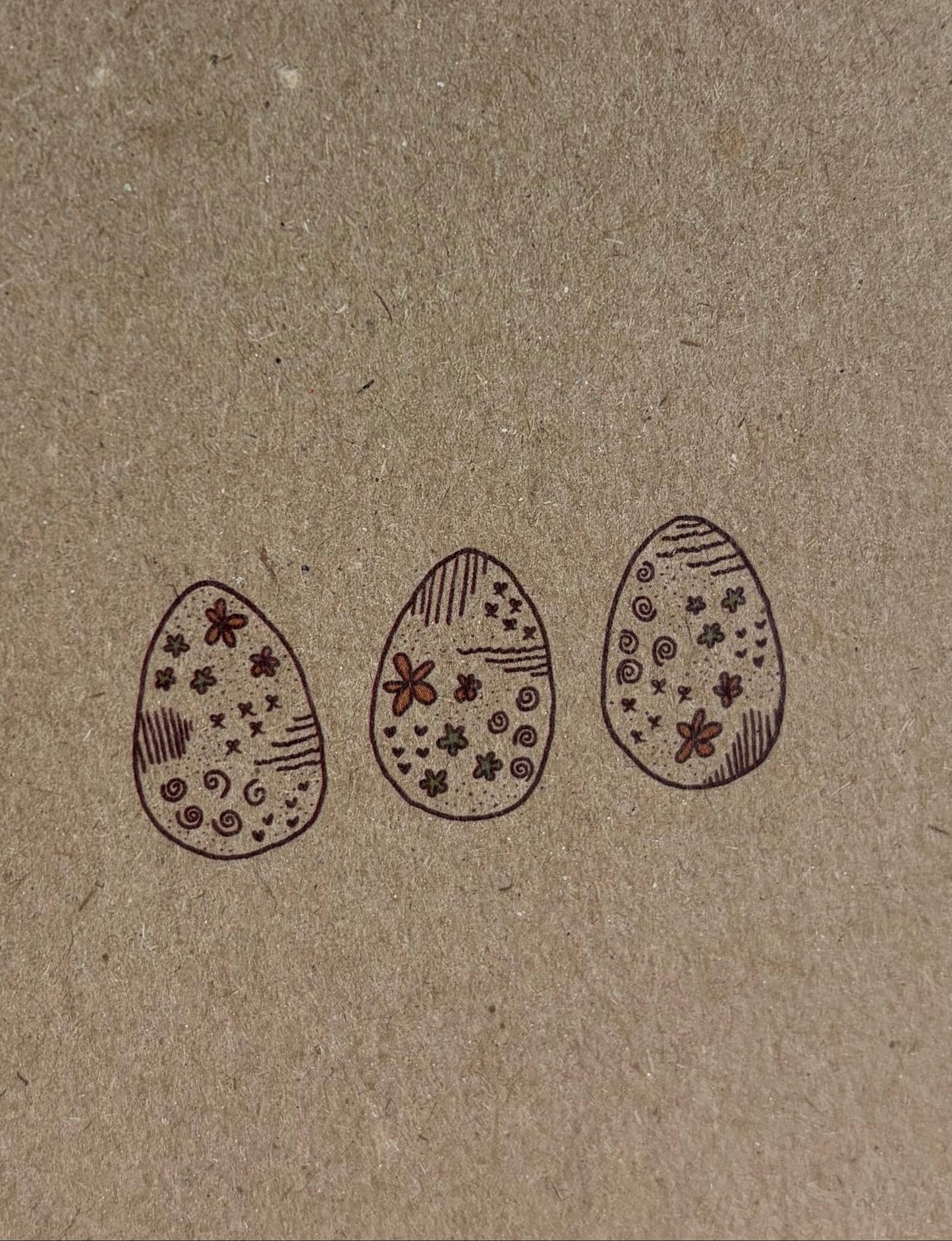 Decorative Eggs - Greeting Card