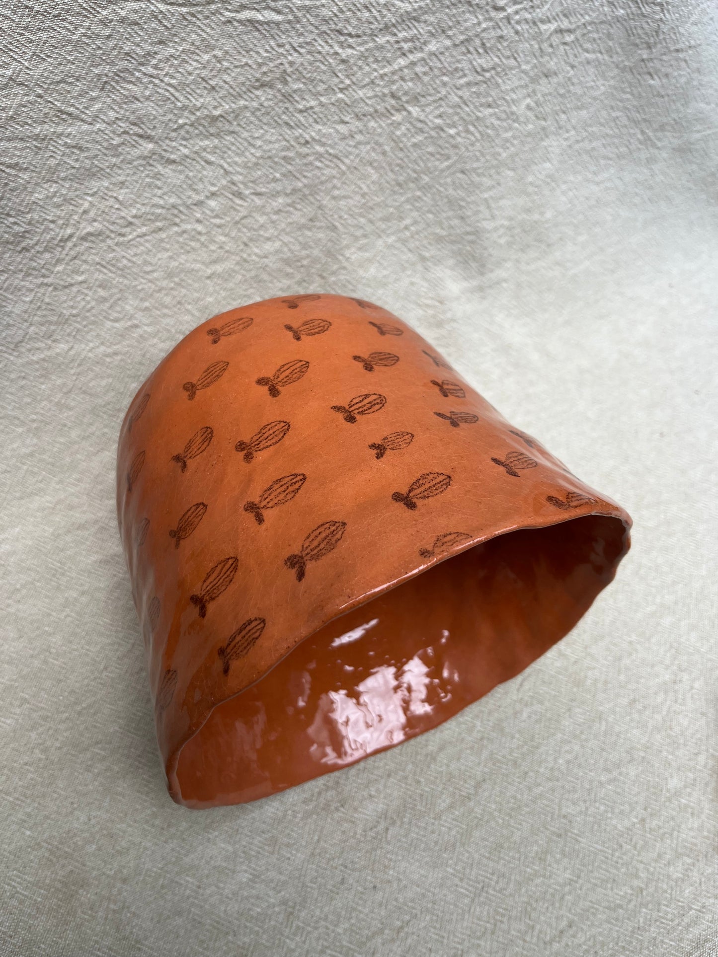 School of Stripe Fish Planter Pot - Large