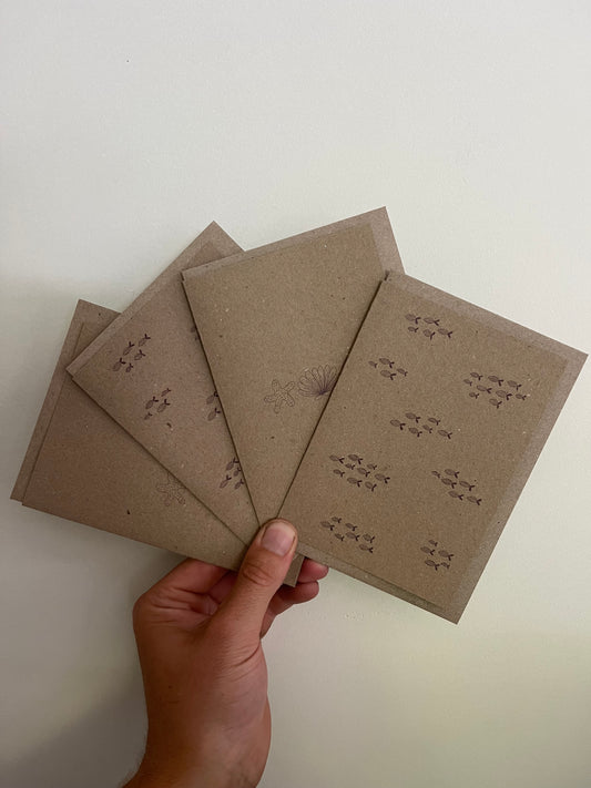 Coastal Cards - Set of Four