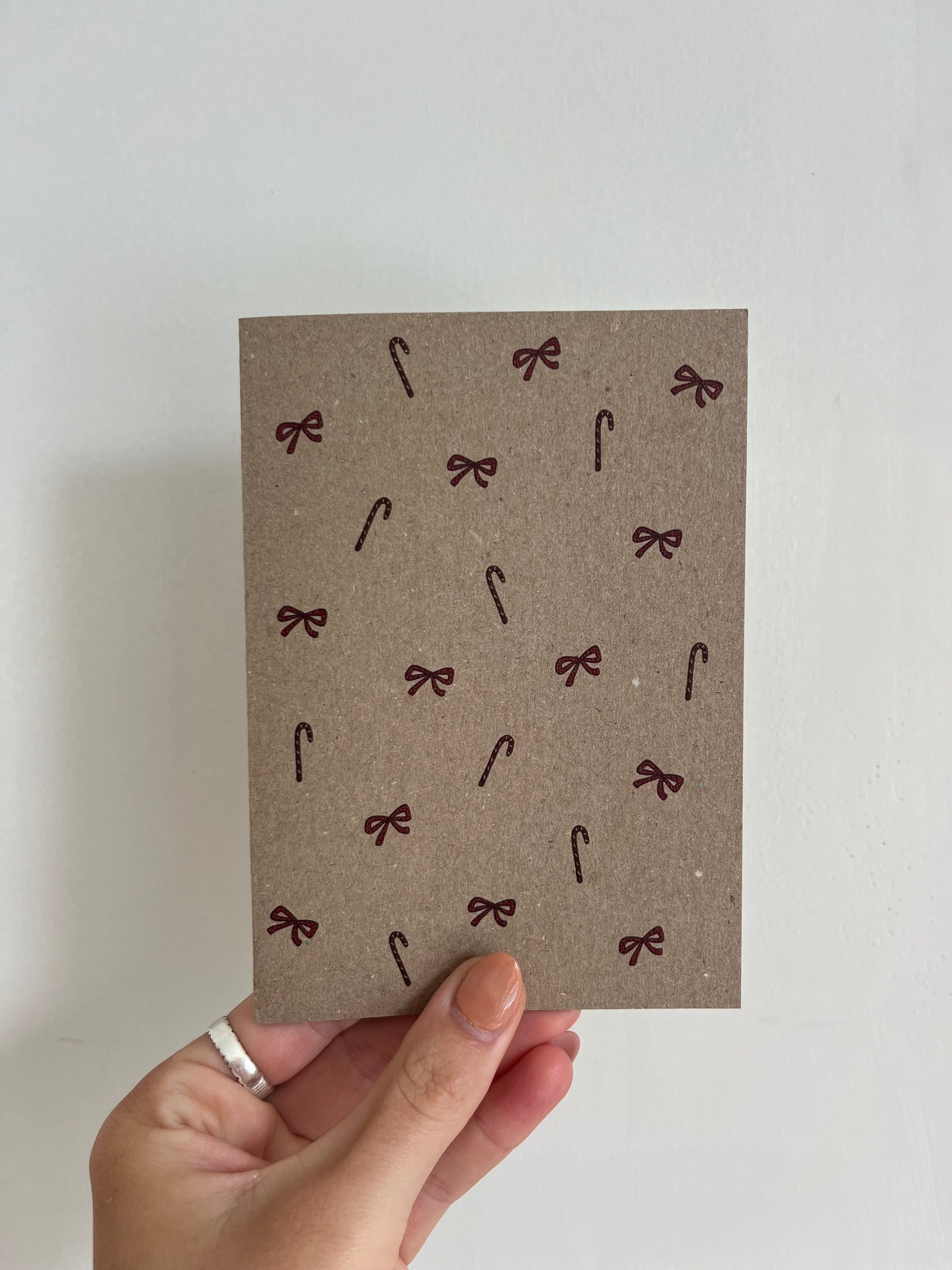 Candy Cane Christmas - Greeting Card