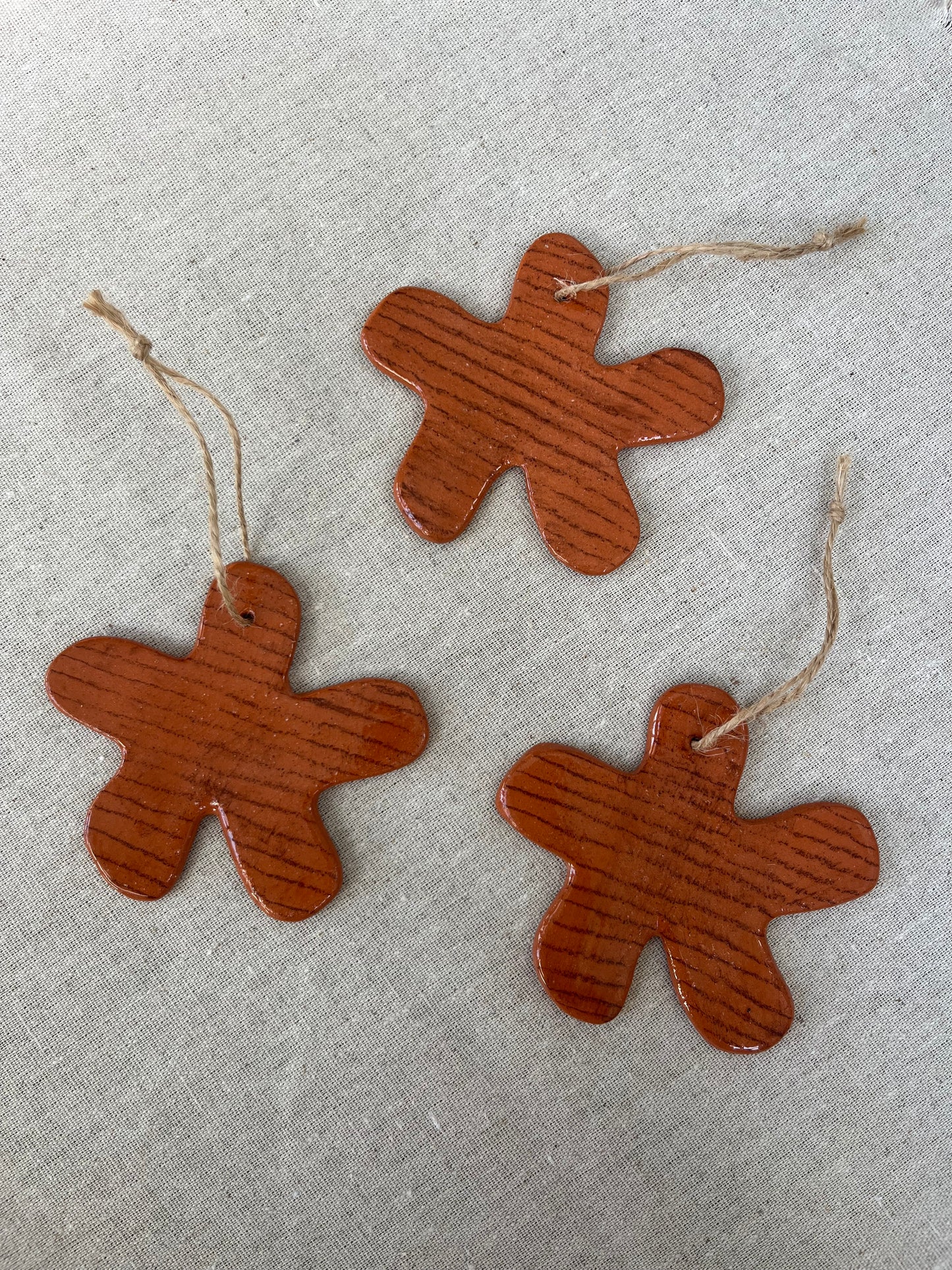 Smudgy Stripe Star - Hanging Decoration